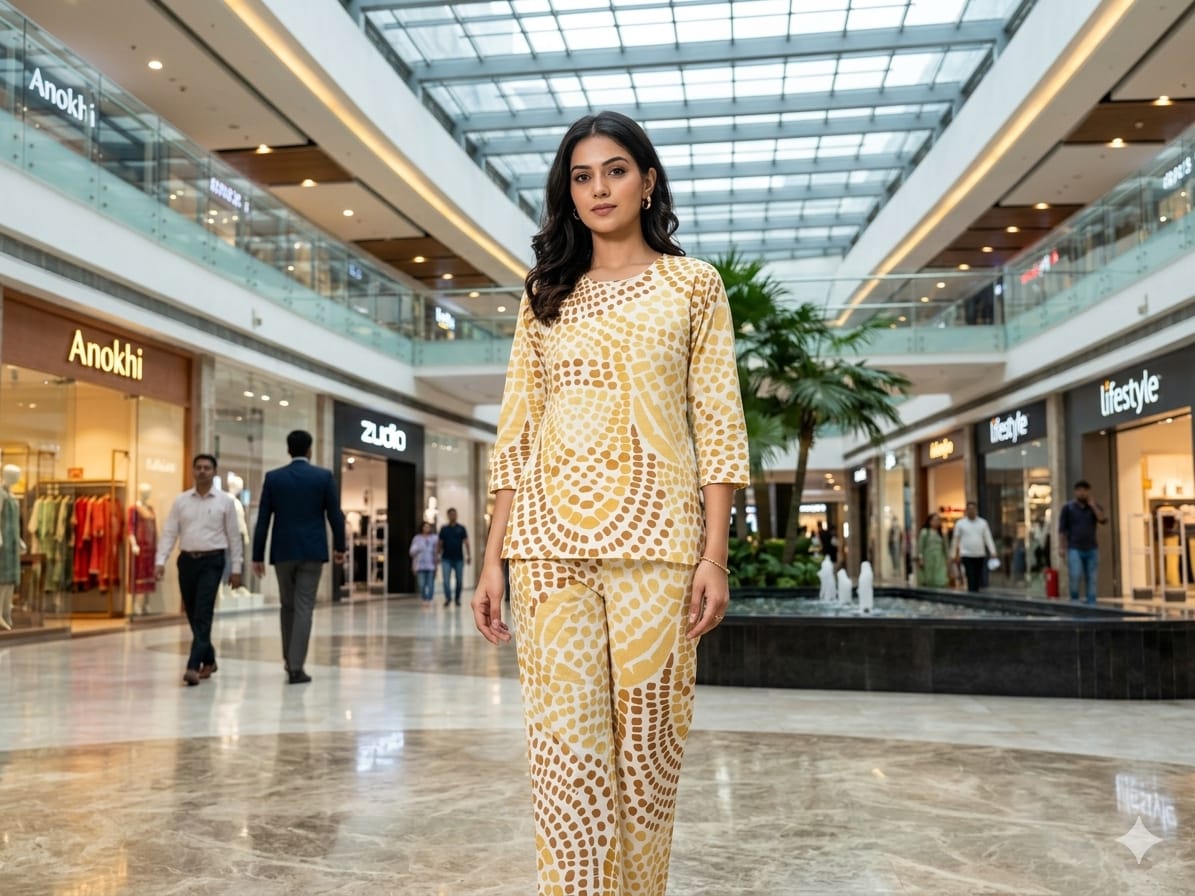 Women Striped Kurta Pant Set