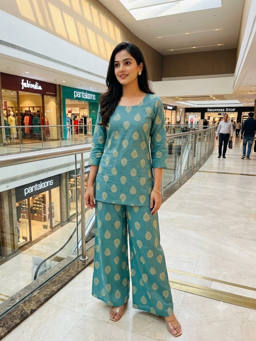 Women's Designer Kurta Pant Set